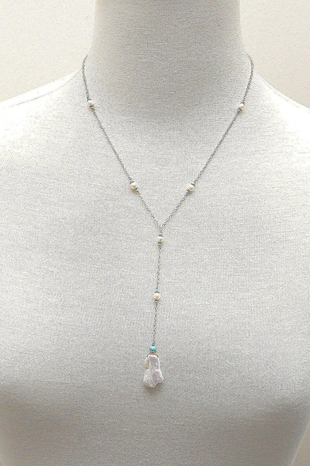 Sanderling"Y" Necklace