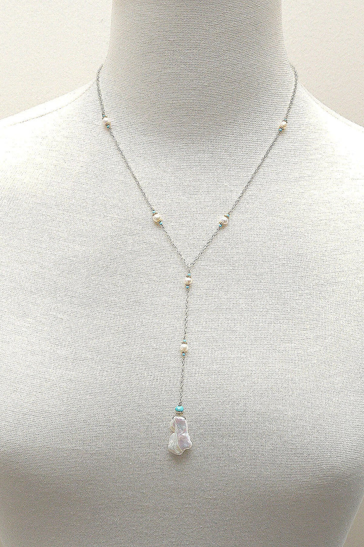 Sanderling"Y" Necklace