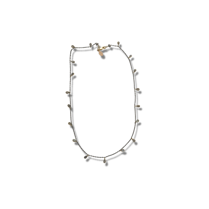 Labradorite Tear Drop Necklace