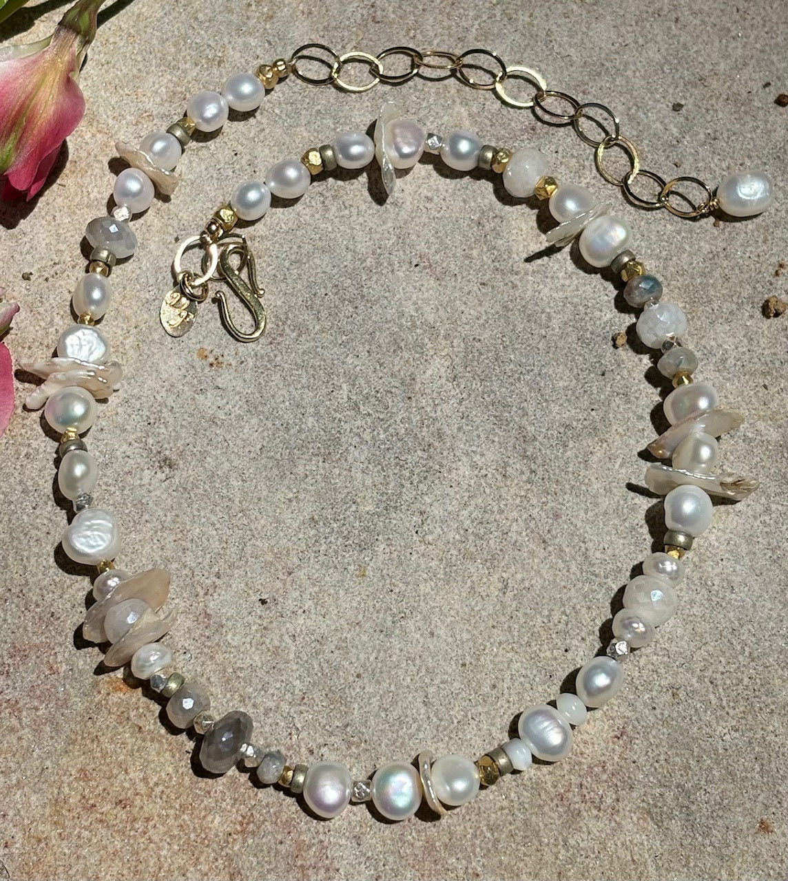 Beach Wreath Necklace