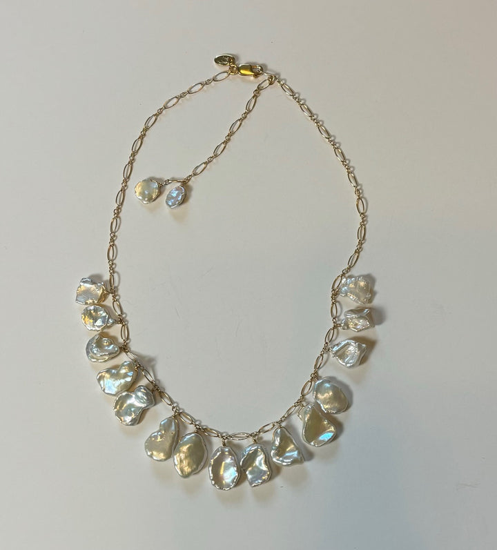 Maia Petal necklace