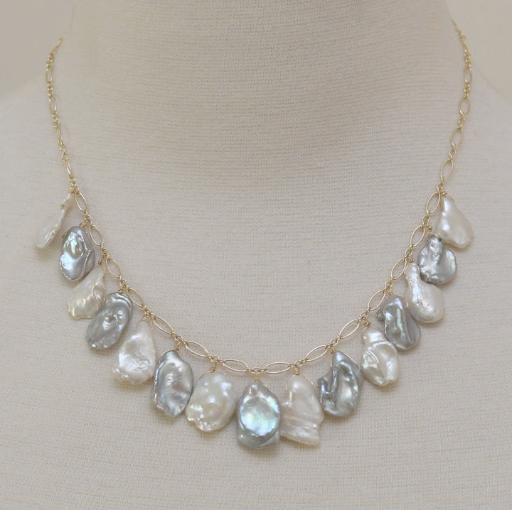 Maia Petal necklace