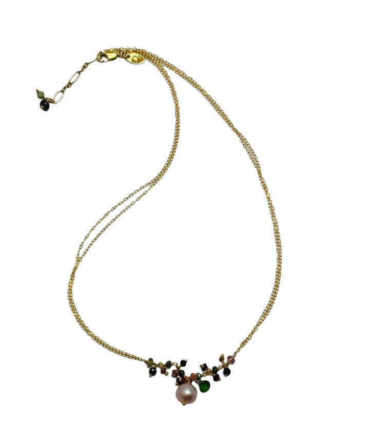 Bountiful Pendant-tourmaline or labradorite