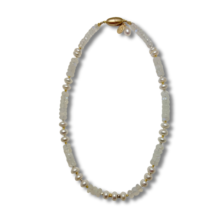 Cloud Dancer Statement Necklace