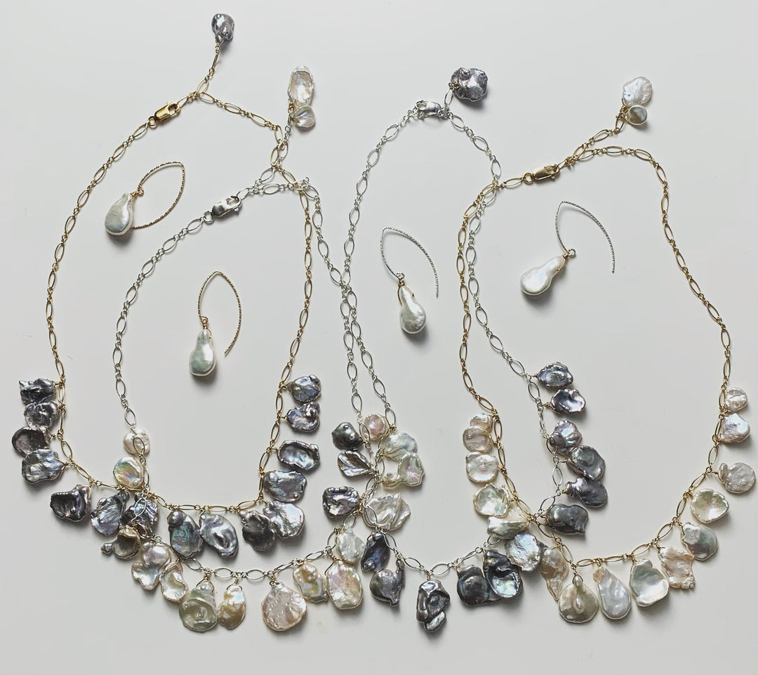 Maia Petal necklace
