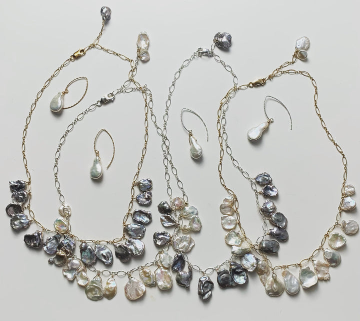 Maia Petal necklace