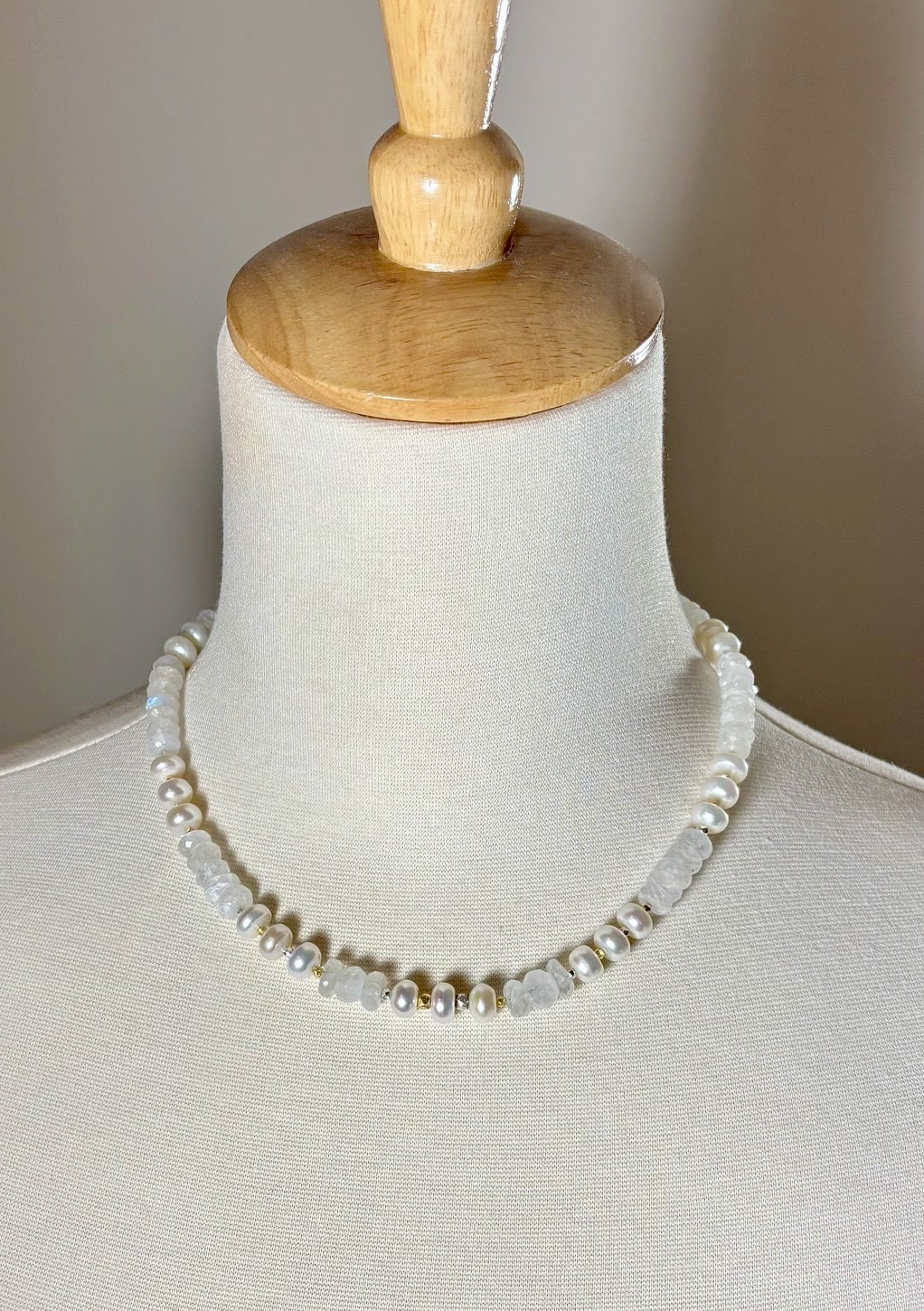 Cloud Dancer Statement Necklace