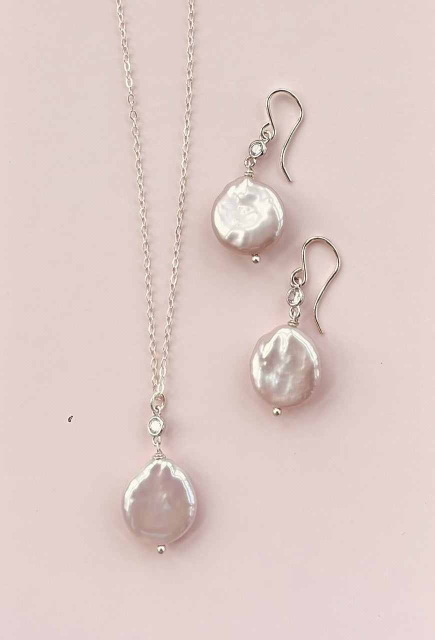 Pearl Crown Earrings