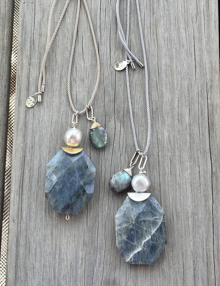 Mountain Springs Long Pendant