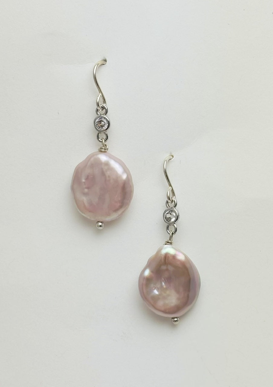 Pearl Crown Earrings