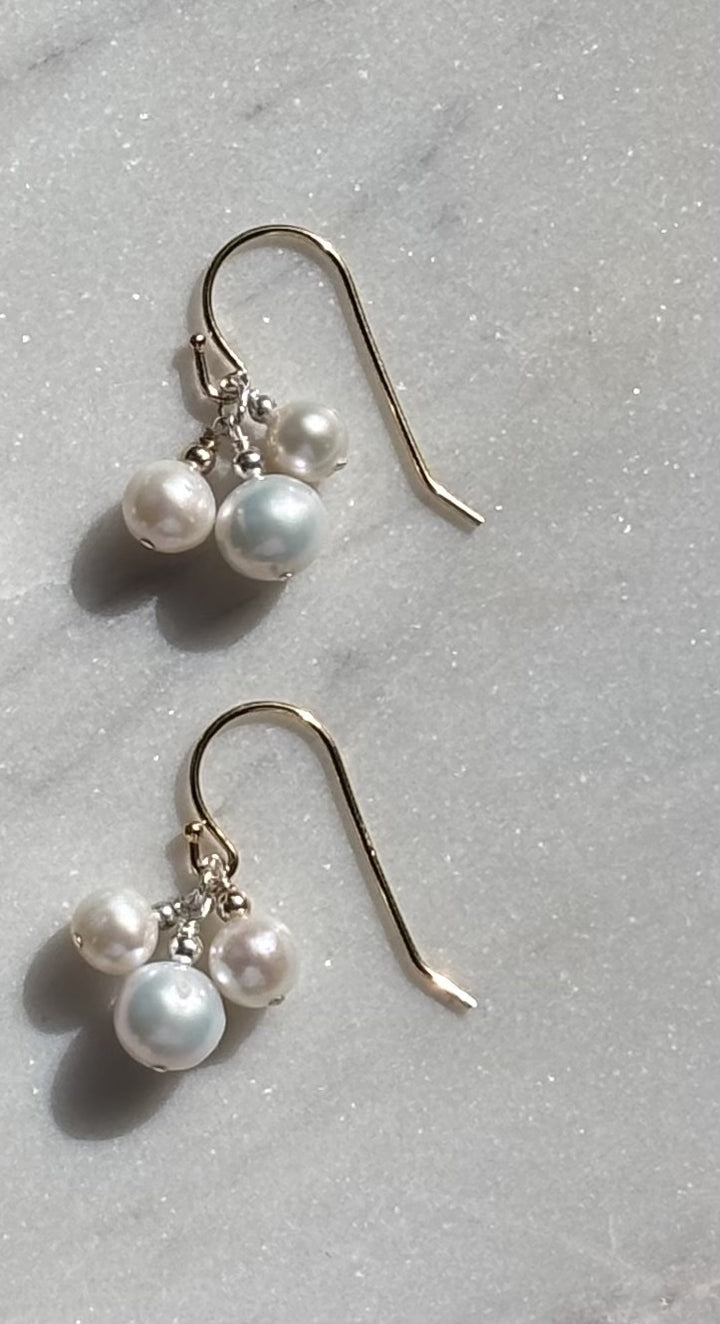 Pom Earrings