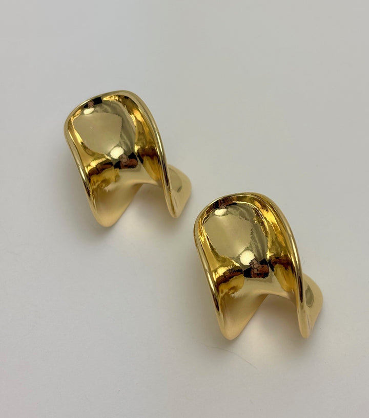 Sculptured Statement Earring