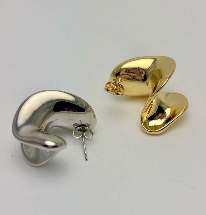 Sculptured Statement Earring