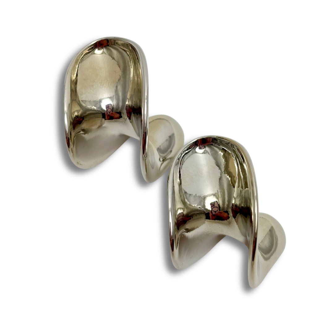 Sculptured Statement Earring