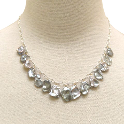 Maia Petal necklace
