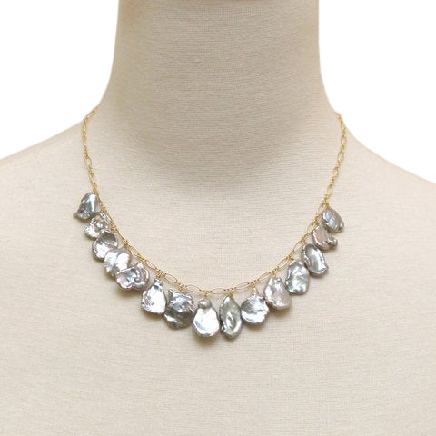Maia Petal necklace