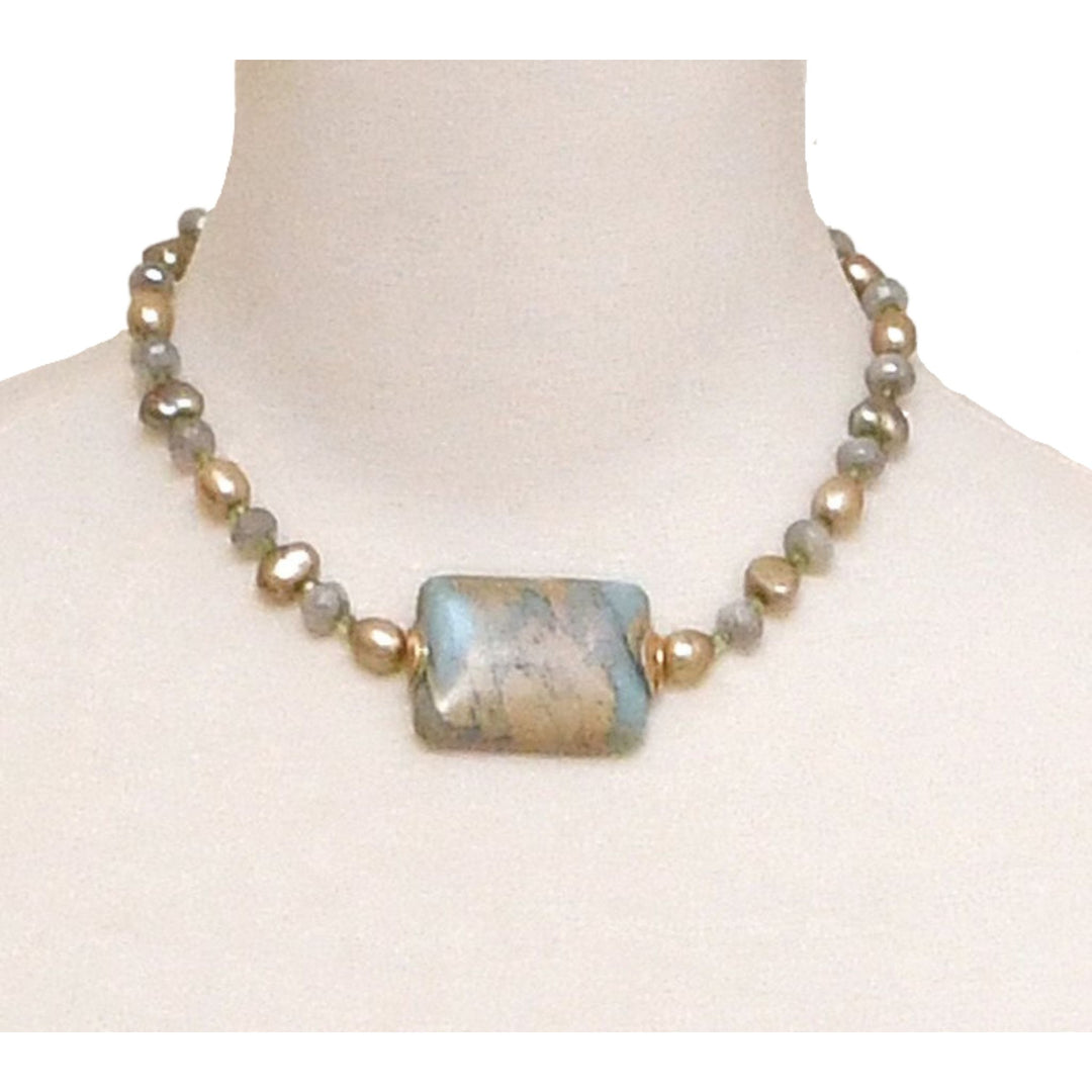 Geo Gem Necklace