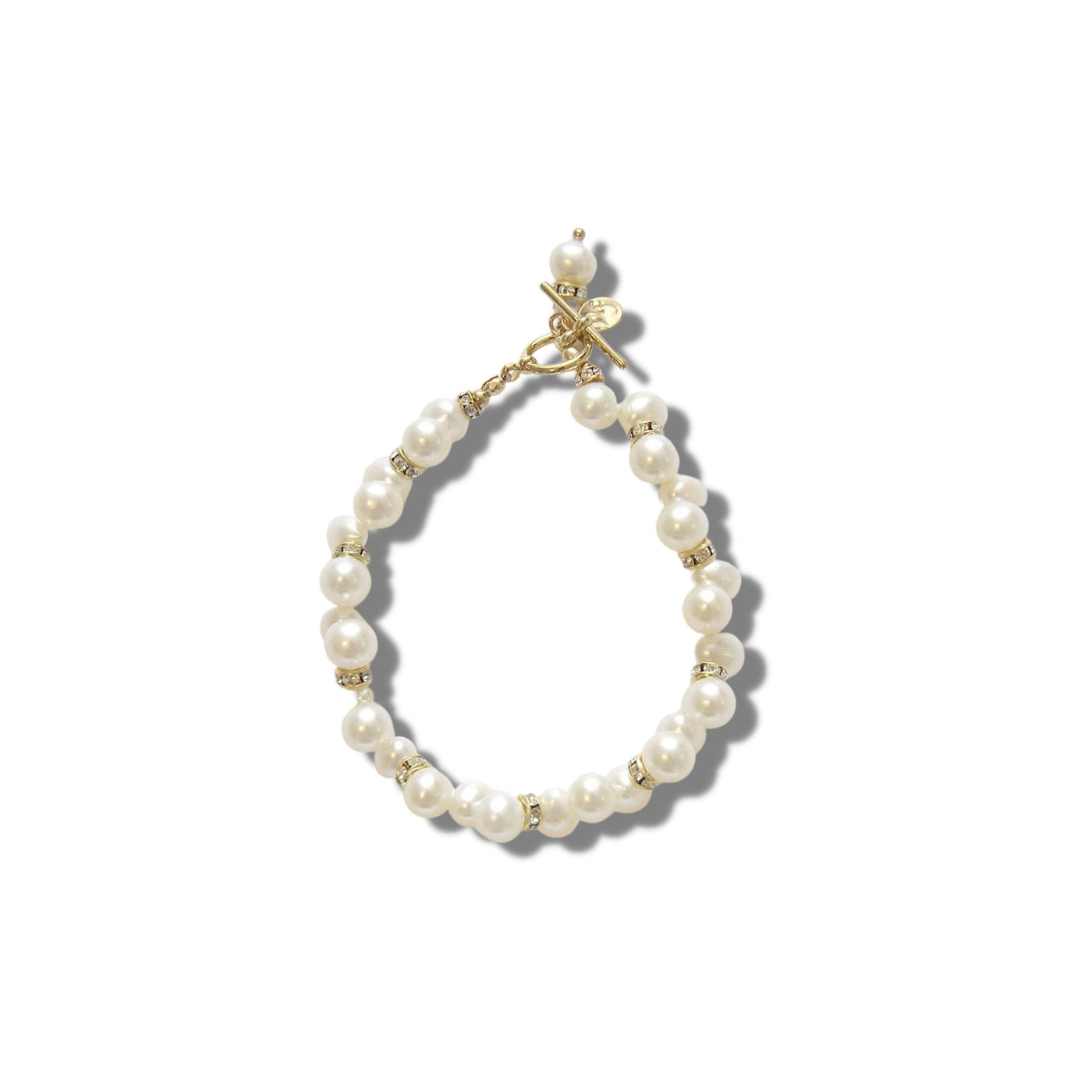 Pearl Twist Bracelet -Gold Or Silver